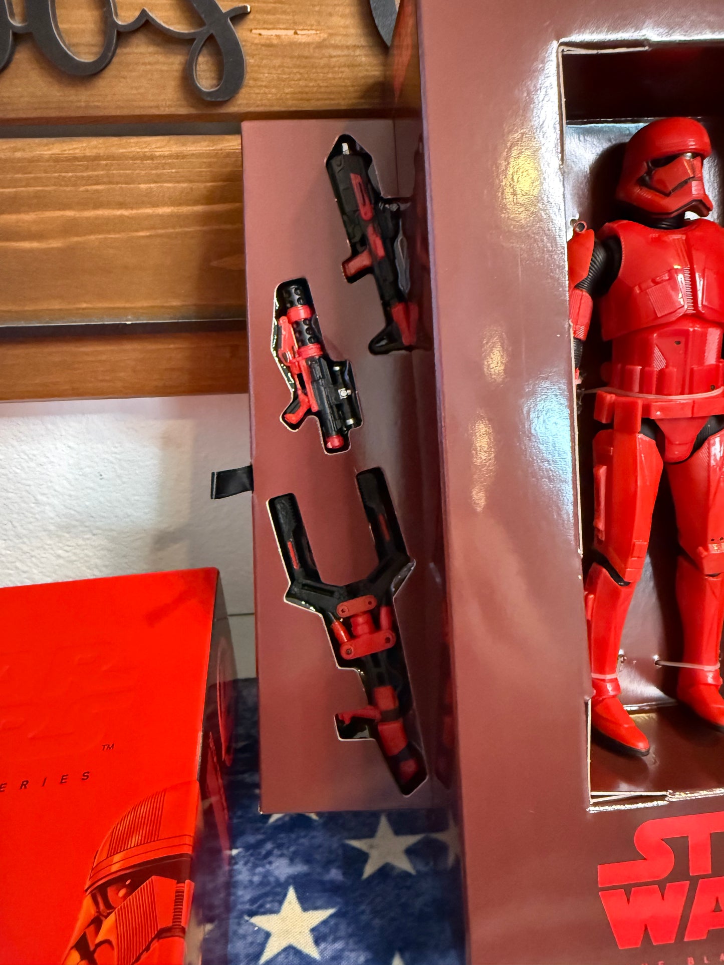Star Wars Black Series: Sith Trooper SDCC 2019 Exclusive! Red edition