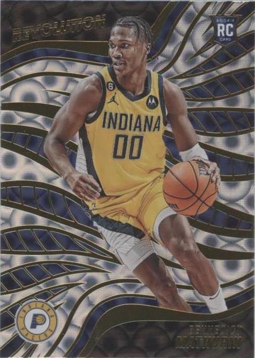 2022-23 Panini Revolution - Rookies Bennedict Mathurin #126 Groove (RC)