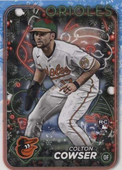 2024 Topps Holiday - Holiday Variation #H170 Colton Cowser (RC)
