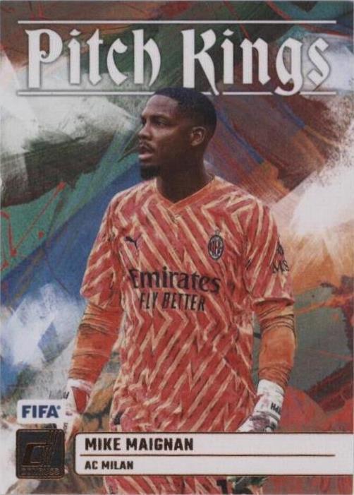 2023-24 Panini Donruss FIFA - Pitch Kings #9 Mike Maignan