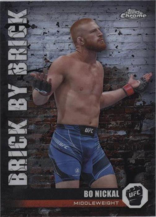 2024 Topps Chrome UFC - Brick by Brick Bo Nickal #BYB-12