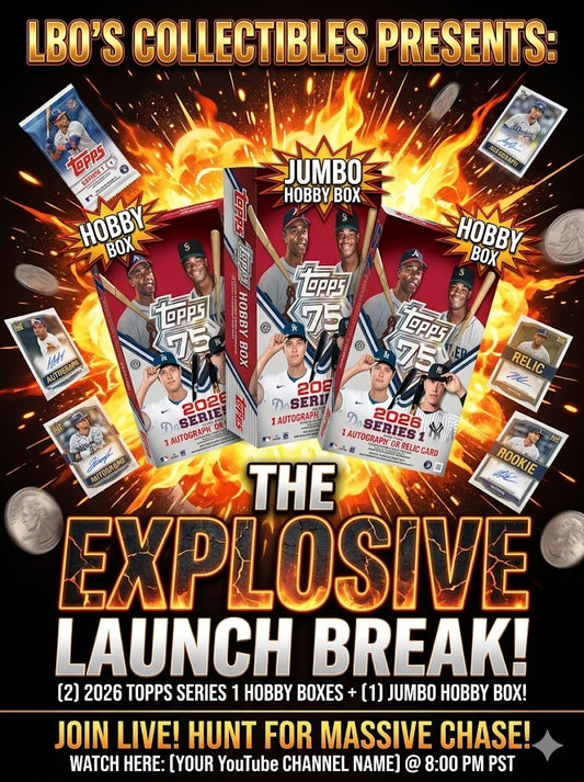 Live Break: 2026 Topps Series 1 (2 Hobby + 1 Jumbo) - PYT